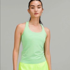 Lululemon Swiftly Tech Racerback Tank Top 2.0 *Race Length Scream Green Light